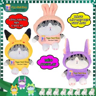 THÚ NHỒI BÔNG MÈO COSPLAY SIÊU CƯNG ÔM NGỦ RẤT MỀM - GỐI ÔM HÌNH CON MÈO COSPLAY [GIAO NHANH]