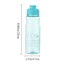 Bình nước LAKAM 550ml Du lịch Nhựa thể thao nhiều màu