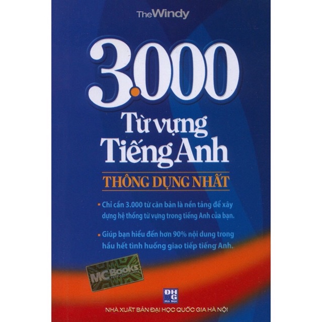 Ảnh Sách - 3000 Từ Vựng Tiếng Anh Thông Dụng Nhất - Mcbooks 2