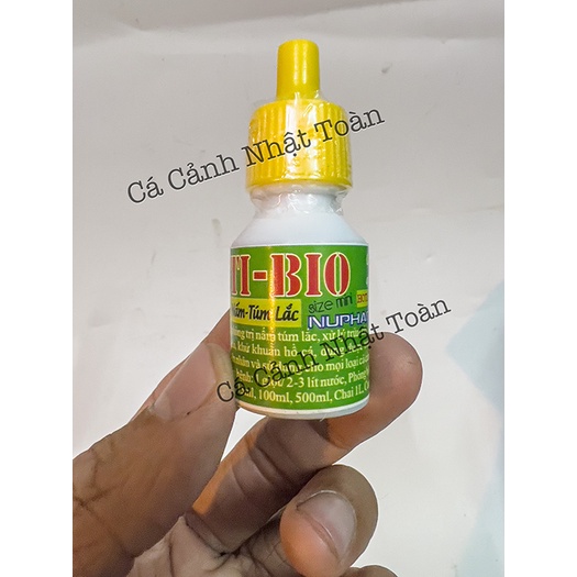 NUPHAR ANTI BIO VẤN ĐỀ NẤM TÚM LẮC MỤC ĐUÔI CHO CÁC LOẠI CÁ CẢNH CHAI 15ML