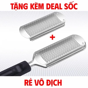 Cây chà gót chân inox 304 rất bén hiệu quả cho vùng da bị chai dày