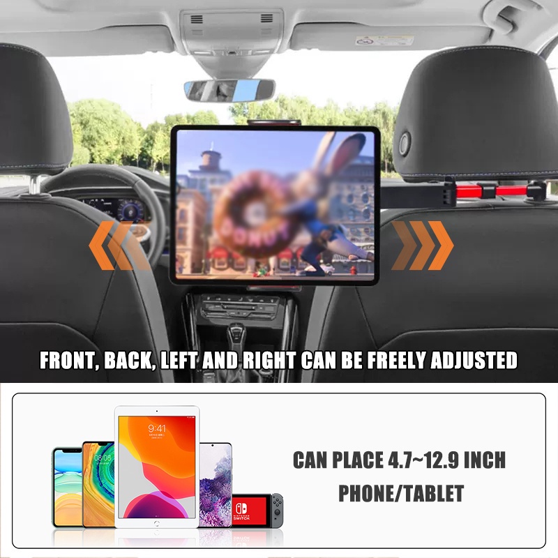SEAMETAL Giá Đỡ Điện Thoại / Máy Tính Bảng 4.7-12.9 '' Xoay 360 Độ Bằng Kim° Giá Đỡ Điện Thoại / Máy Tính Bảng Có Thể Xoay Tự Động Tiện Dụng