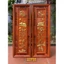 Tranh câu đối cha mẹ gỗ hương treo tường bền đẹp