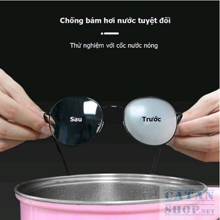 Hộp 100 Miếng Khăn Giấy Lau Kính Nano Dùng 1 Lần, Giúp Lau Sạch Bụi, Bám Bẩn, Chống Nhờn Trên Bề Mặt Kính GD668-LauNano