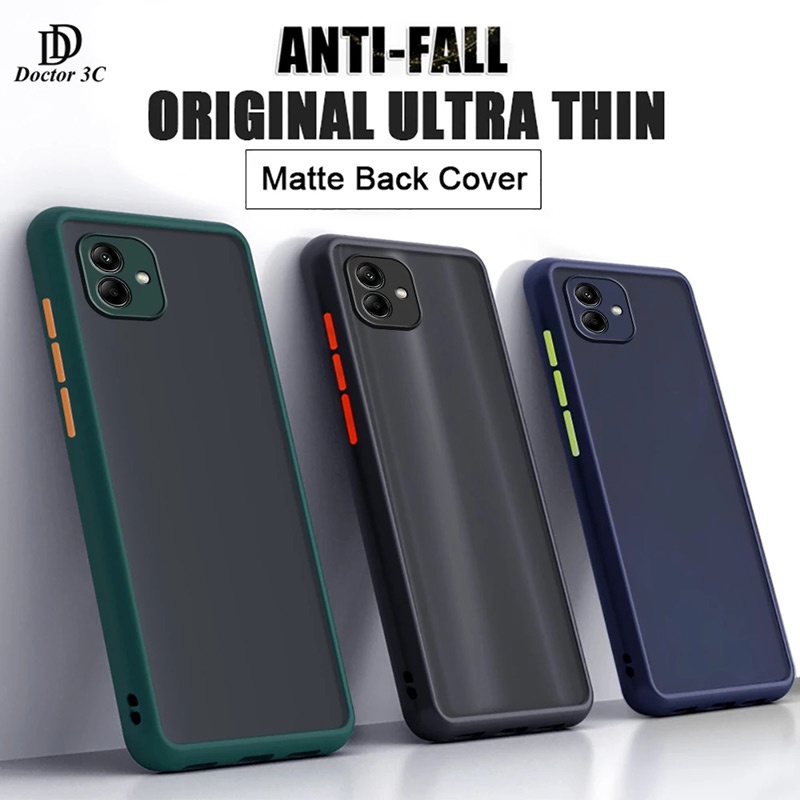Ốp điện thoại nhám chống sốc cho Samsung Galaxy A56 A36 A26 A17 A07 A16 A15 A06 A05 A05s A04 A04E A14 A04s A13 A23 A33 A53 A73 5G 4G 2025