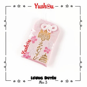 Túi Phước Yushou Tình Yêu Mẫu 3 - Kiểu Omamori Nhật, Có sẵn, Quà tặng ý nghĩa.