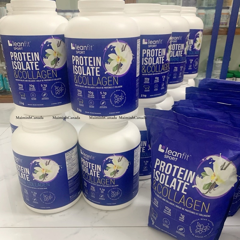  BÁN CHẠY Bột Whey Leanfit Sport / Protein Isolate & collagen Leanfit