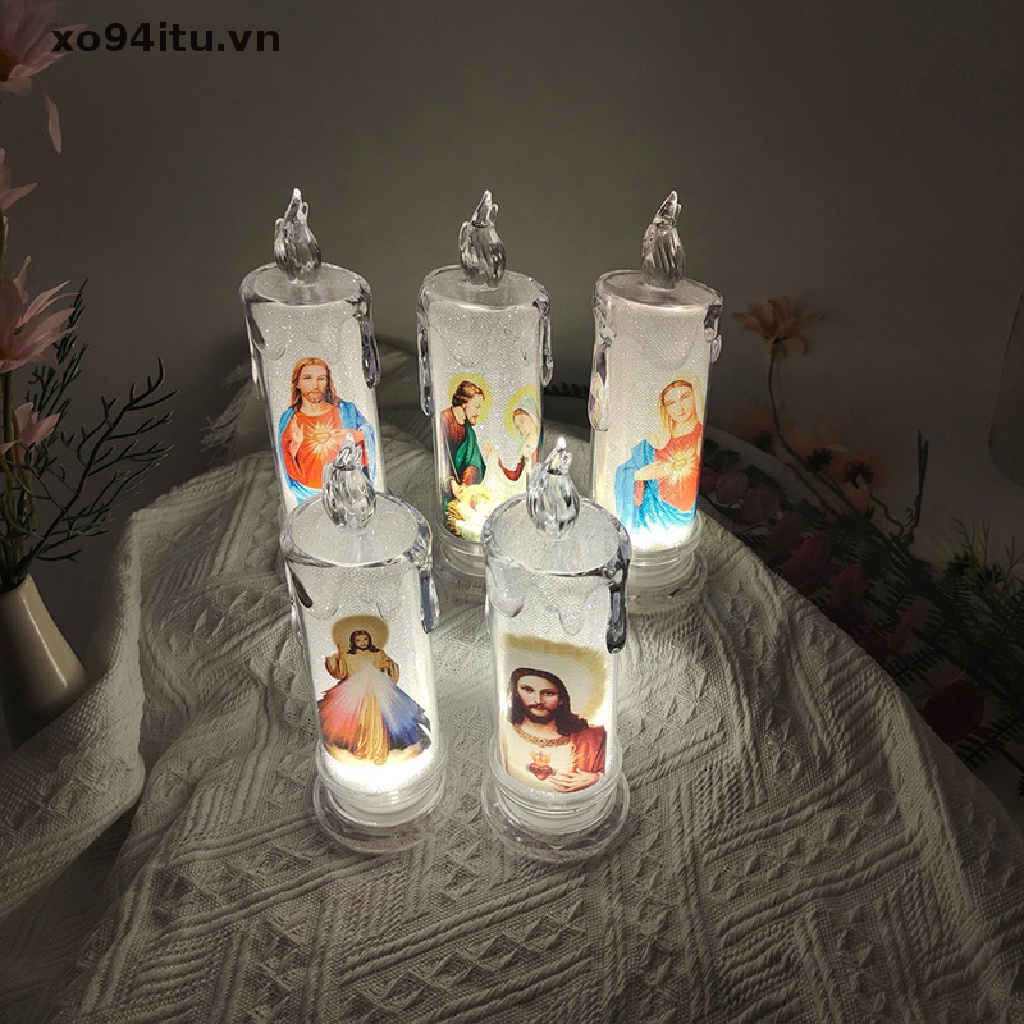 Đèn LED Điện Tử Không Lửa Trang Trí Tiệc Trà Lãng Mạn