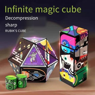 Khối Rubik 3D Từ Tính Rèn Luyện Trí Não Cho Bé