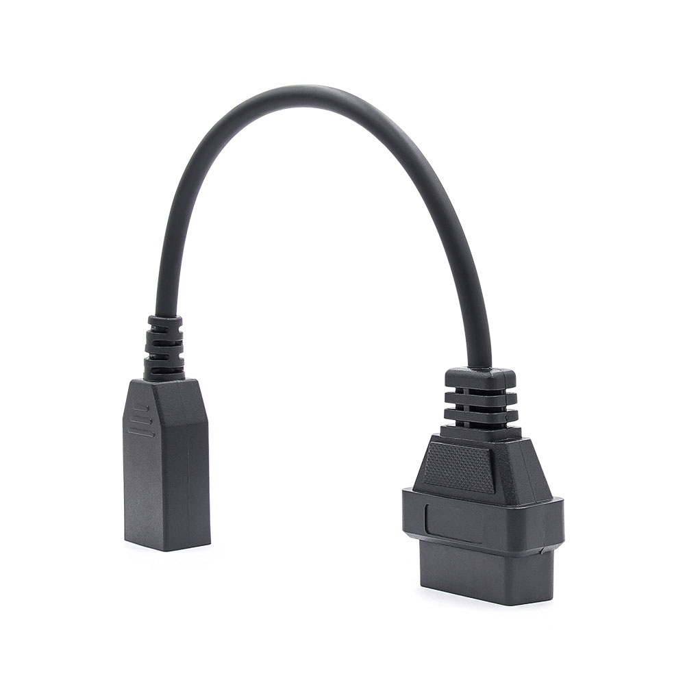 Máy Quét OBD2 ELM327 3Pin Cho Xe Honda Đến 16 Pin OBD2 Cáp Chẩn Đoán 3 Pin Cho Xe Honda Cũ OBD2 Adapter Kết Nối