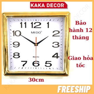 đồng hồ treo tường mặt hình chữ nhật mitaco 43cmx39cm giá tốt ...