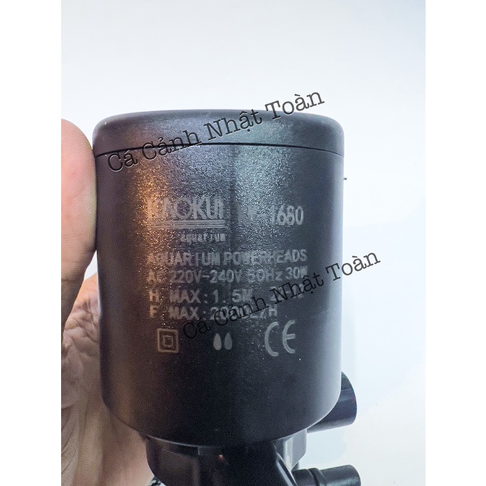MÁY BƠM LỌC NƯỚC BỂ CÁ CẢNH KAOKUI KK1680 30W