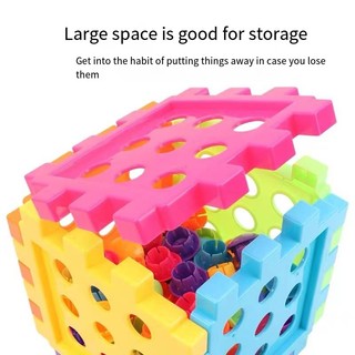Đồ Chơi Khối Rubik Hình Nấm Màu Sắc Tương Tác Giáo Dục Sớm Cho Bé