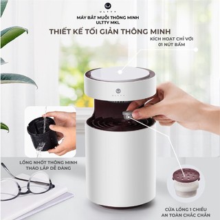 Máy bắt muỗi thông minh ULTTY MKL - Đèn bắt muỗi, an toàn tuyệt đối, hiệu quả không gây ồn