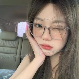 Kính Mắt Chống Bức Xạ Photochromic Dành Cho Nữ Thời Trang Chống Ánh Sáng Xanh UV400 Unisex Kính Thích Ứng Có Thể Thay Thế Ống Kính Kính Kính Mắt Khung Tự Động Đổi Màu Kính Mát