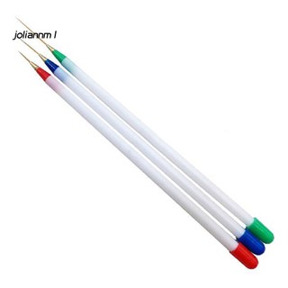 Set 3 Cọ Vẽ Trang Trí Móng Tay Nghệ Thuật DIY