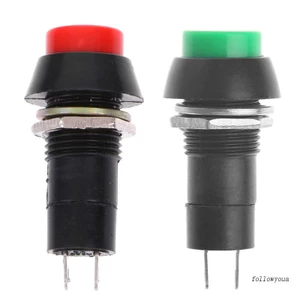 Set 5 Công Tắc Nhấn Tự Khoá 2 Chấu 3A 250V 2-pin SPST