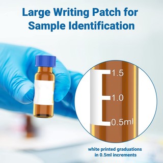 Bộ lọ tự động 2ML 100 lọ - Lọ HPLC 9-425 có nắp vít màu xanh