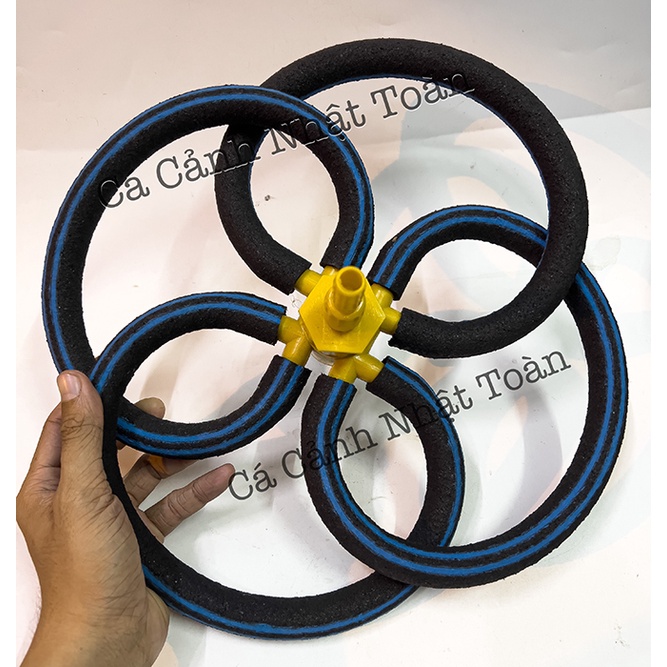 VÒNG SỦI NANO CHO BỂ CÁ CẢNH HÌNH BÔNG MAI ĐƯỜNG KÍNH 37CM