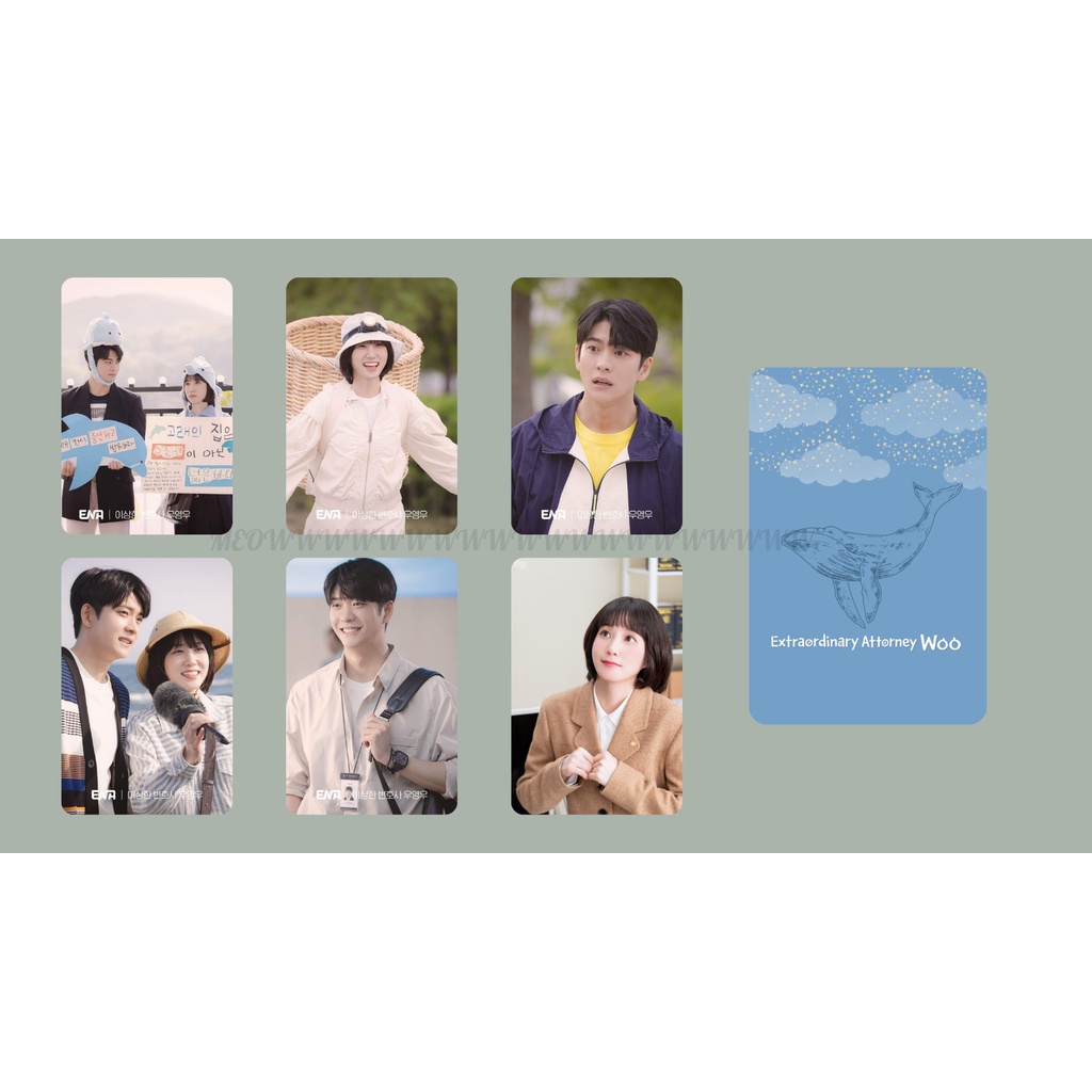 card bo góc "Nữ luật sư kì lạ Woo Young Woo"(Extraordinary Attorney Woo)