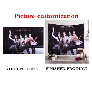 Diy Tùy Chỉnh Chất Lượng Cao Treo Tường Tấm Thảm Nền Ins Treo Tường Vải Tấm Thảm Để In Hình Ảnh Của Riêng Bạn Tấm Thảm Có Phụ Kiện Trang Trí Phòng Ngủ