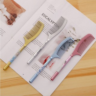 Bút gel nước mực đen hình cái lược QNshop