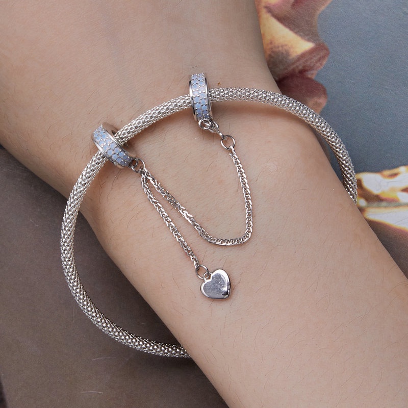 Ảnh Phụ kiện BAMOER Bạc 925 tùy chọn kiểu dùng làm dây chuyền vòng đeo tay 3