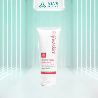 Kem chống nắng dưỡng ẩm sáng da Rejuvaskin Mineral Facial Sunscreen Thuần Vật Lý 60ml SPF32+