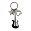 Unstop * Guitar Móc Khóa Kim Loại Mini Pentagram Ngôi Sao Móc Khóa Lấp Lánh Y2k Mặt Dây Chuyền Móc Khóa Trang Sức Giáng Sinh Người Yêu Âm Nhạc O