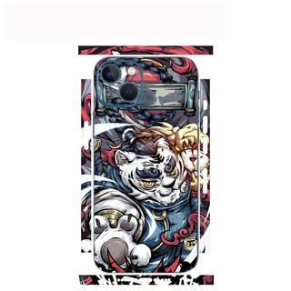 Tấm dán Skin Mặt Sau Hổ M02 FULL VIỀN Dành Cho 14prm,13prm , 12prm , 11prm , ip11 , ip12 , ip13 - FukiShop