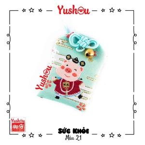 Túi Phước Yushou Sức Khỏe Mẫu 21 - Kiểu Omamori Nhật, Có sẵn, Quà tặng ý nghĩa.