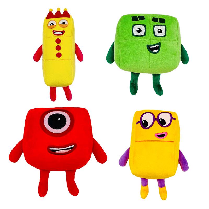 Numberblocks Đồ chơi sang trọng đáng yêu Món quà hoàn hảo cho trẻ em Mềm mại và