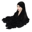 Jifang Khăn Choàng Cổ Chiffon Màu Trơn Kiểu Chéo WJ927