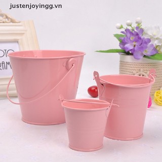 / / justenjoyingg.vn / / Kim Loại Nhiều Màu Sắc Xô Kẹo Keg Pails Tiệc Cưới Ủng Hộ Trang Trí DIY.