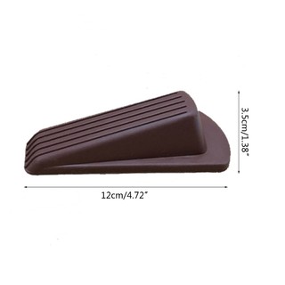 JOJO 1 Nút Chặn Cửa Màu Nâu Trắng Đen Giá Đỡ Cửa Dừng Nêm Khoảng Cách Cửa Sàn