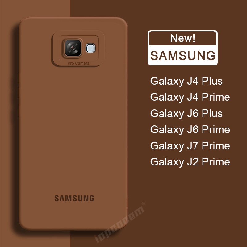 Ốp Điện Thoại Silicon Dẻo Họa Tiết Hoạt Hình Dễ Thương Cho Samsung Galaxy J7 Prime J6 J2 Prime J4 Plus