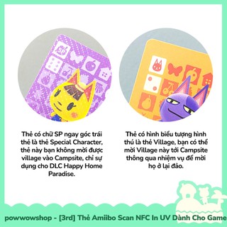 [Sẵn VN - Hỏa Tốc] 3rd Thẻ Amiibo Scan NFC Cat Series Dành Cho Game Animal Crossing New Horizons Nintendo Switch