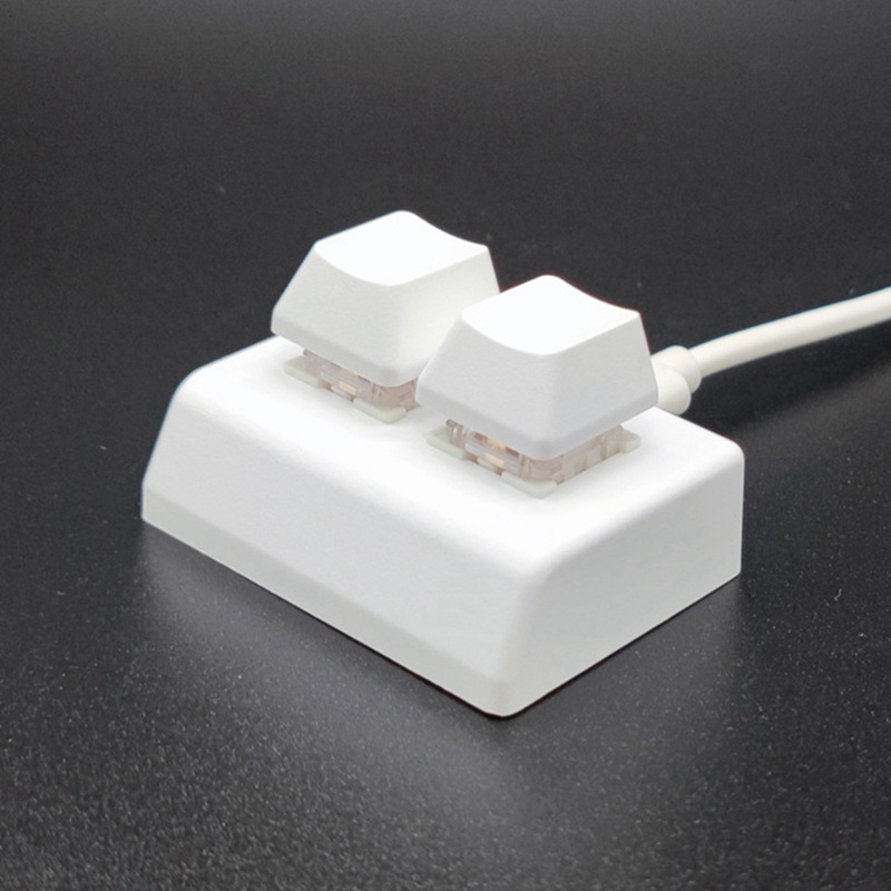 2 Phím Bàn Phím Mini Lập Trình Macro RGB Công Tắc Đỏ Chơi Game Vẽ OSU Tùy Chỉnh