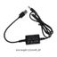 Cáp chuyển đổi Niki USB sang DC 5V sang 12V Dây tăng áp điện áp có thể điều chỉnh cho đèn LED 12V Loa tương thích Bluetooth