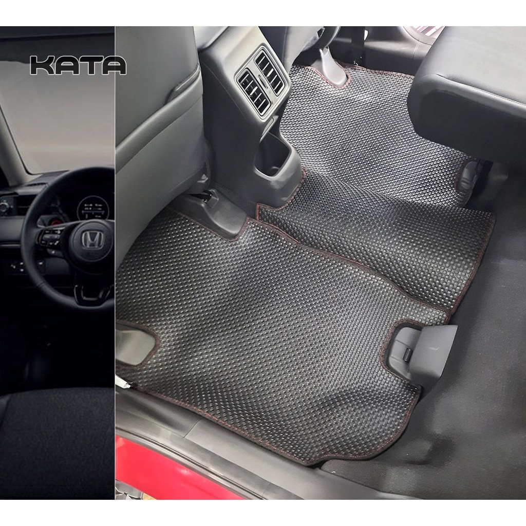 Thảm lót ô tô KATA cho xe Honda HR-V (2022-2025) - Khít với sàn, Chống thấm, Chống trơn, Không mùi, Không ẩm mốc