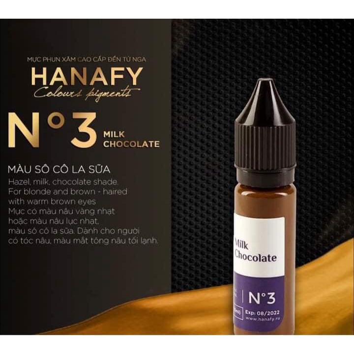 Mực Hanafy Chính Hãng Nga Minisize 5ml / Fullsize 15ml