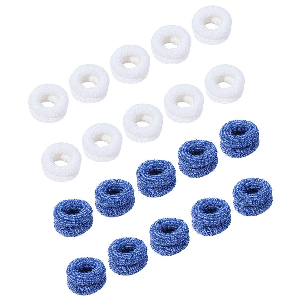NLINNI Ngón Tay Cots Thể Thao Người Lớn Điều Dưỡng Băng An Toàn Thể Thao 15x600mm Màu Xanh Trắng Ngón Tay Hình Ống Băng