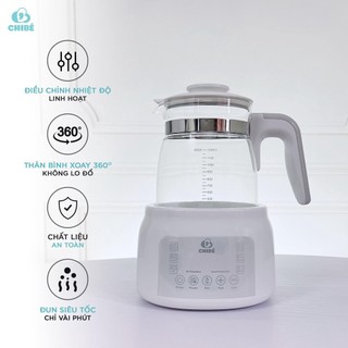 Ấm đun nước pha sữa thông minh Chibé D003