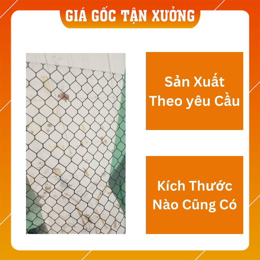 [Free Đóng Khuy - May Viền] Bạt Nhựa Trong Suốt PVC Chống Thấm Mắt Cáo (khổ 1,4m dày 0,3mm)