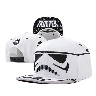 Unisex Mũ Bóng Chày Chiến Tranh Giữa Các Vì Sao Darth Vader Unisex Snapback Đen Trắng Nam Nữ Hip Hop Bố Nón Jedi Hiệp Sĩ Mũ