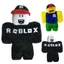 Búp bê nhồi bông mềm mại Roblox thú vị có mũ có thể tháo rời Giáng sinh hoàn hảo cho trẻ em