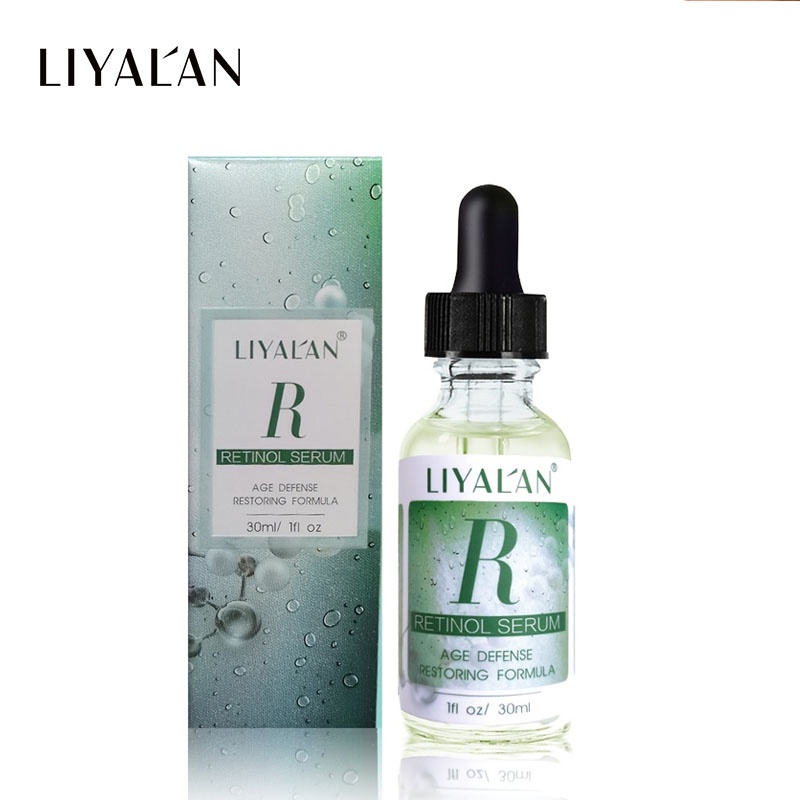 Serum chăm sóc da LIYALAN retinol 2.5% axit hyaluronic vitamin E 30ml