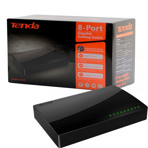 Tenda SG108 Switch 8 Cổng Gigabit Desktop