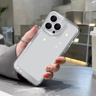 Ốp lưng iphone trong suốt siêu dày viền vuông nút bấm kim loại 6/6s/7/8/x/xr/xs/11/12/13/14/15/16/17pro max/plus - sd196