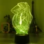 HT3 Hatsune Miku Đèn Ngủ Anime Acrylic 3d Đèn LED Từ Xa Sạc USB Hoạt Hình Chiếu Sáng Trang Trí Bàn Làm Việc Tại Nhà TH3